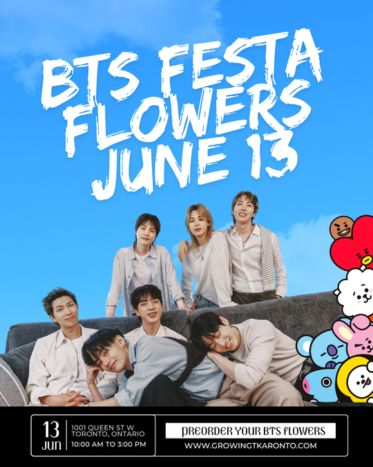 BTS FESTA FLOWERS