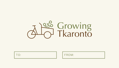 Growing Tkaronto Floristry Gift Cards